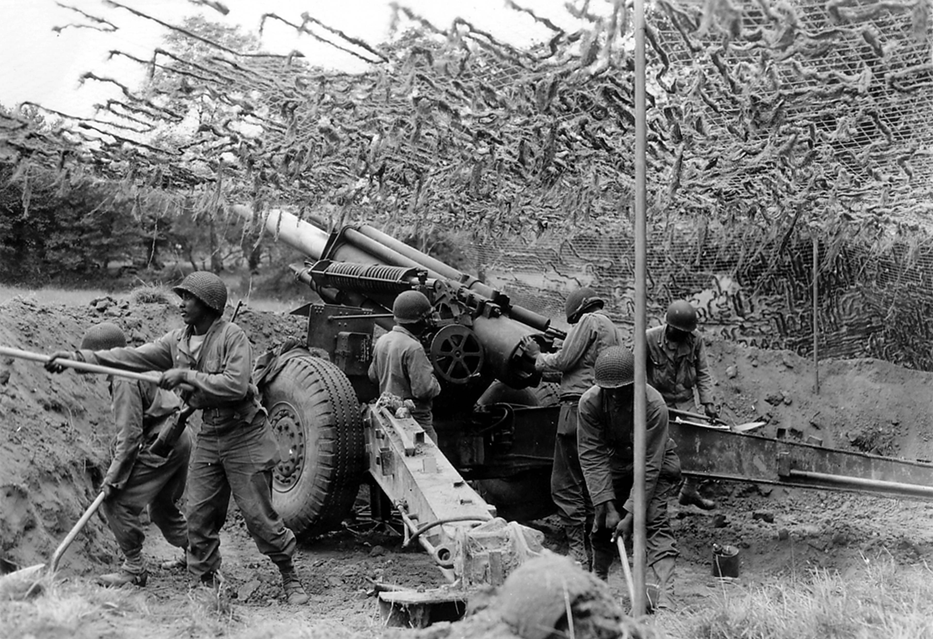 American Long Tom, 155mm, Field Gun